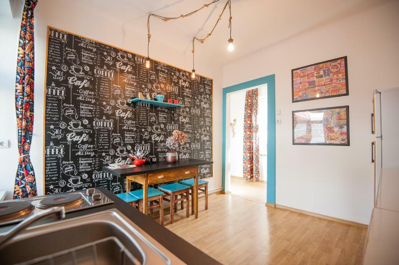 Spacious Stylish Apartment In Old Town Sibiu Buitenkant foto